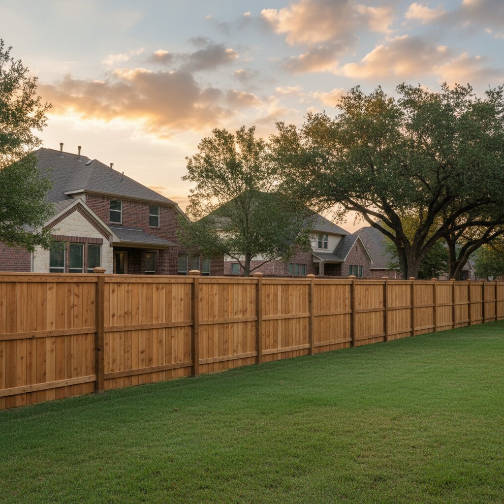 Wood Fence in Fulshear, TX - Image 2